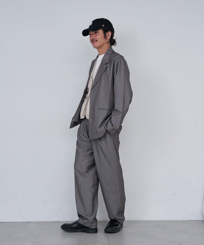 【Kastane】BM條紋單排扣西裝外套