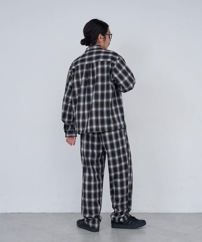 【套裝可搭配/男女同款】BM格紋休閒褲