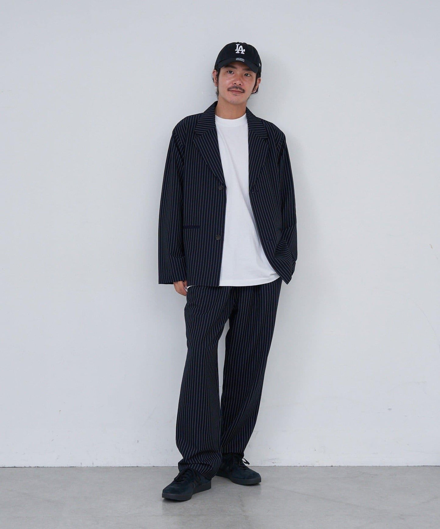 【Kastane】BM條紋單排扣西裝外套