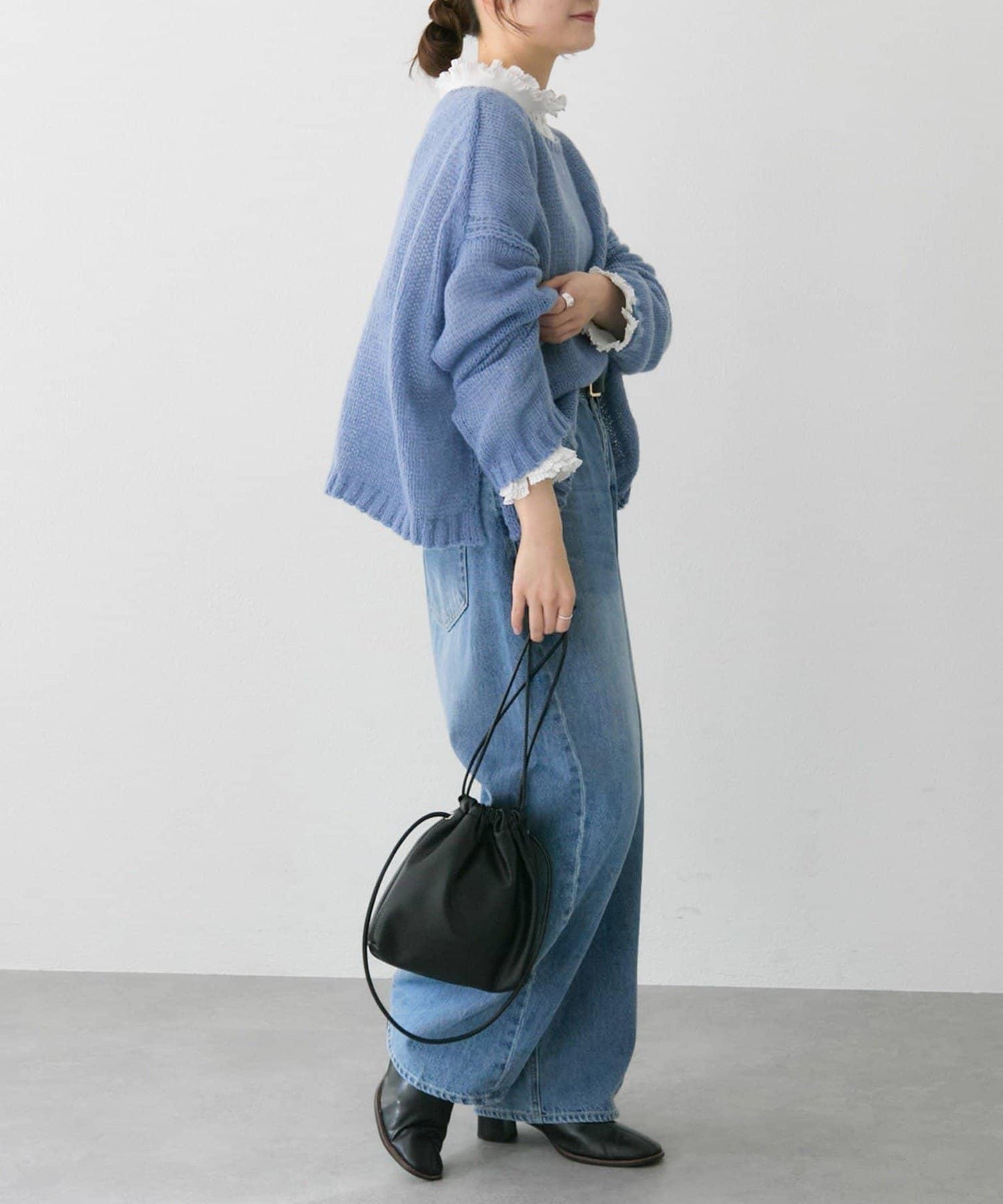 3G水滴天竺針織套頭衫