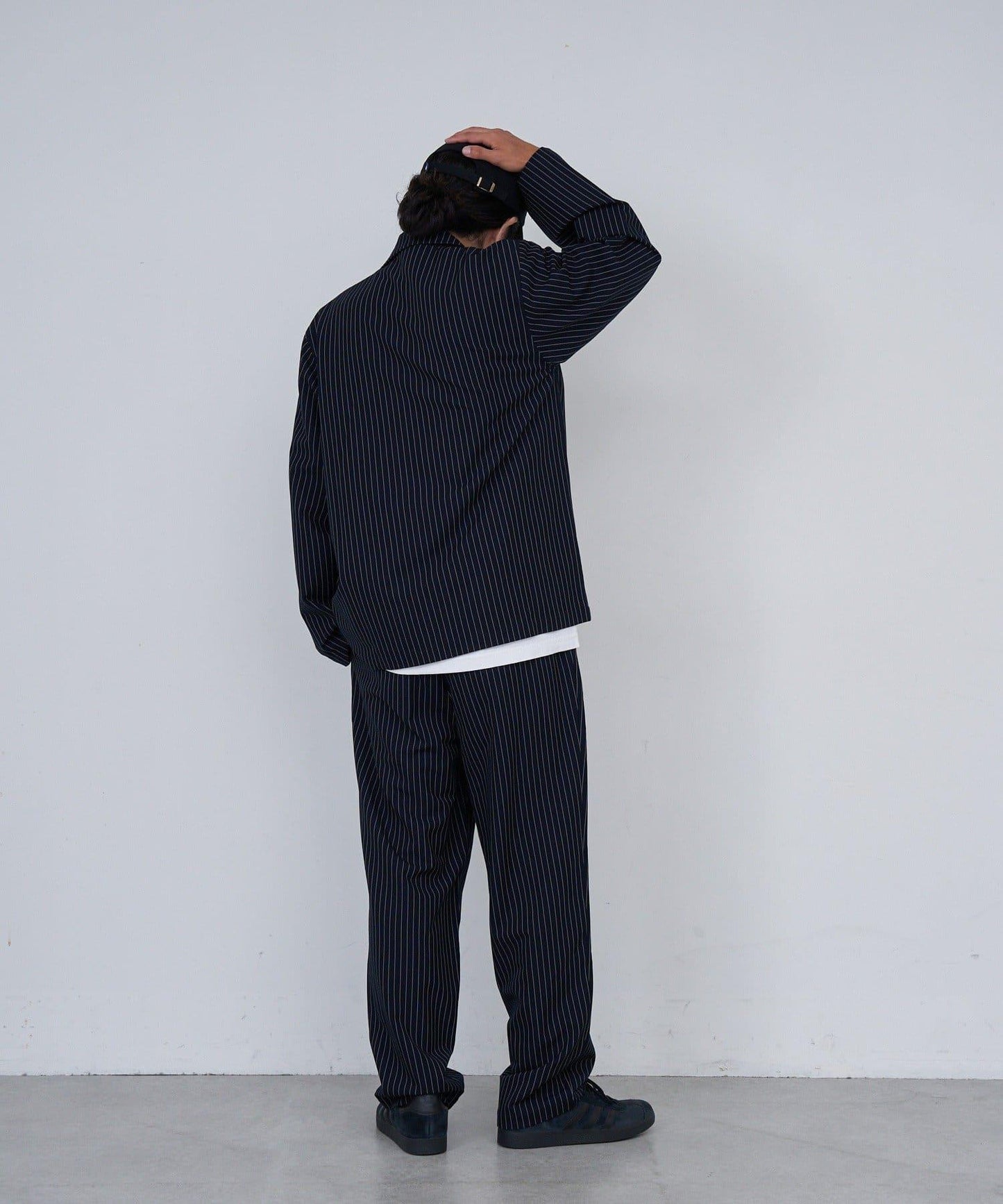 【Kastane】BM條紋單排扣西裝外套