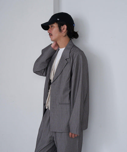 【Kastane】BM條紋單排扣西裝外套