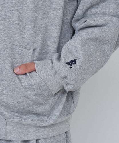 【套裝可搭配/男女同款】BM刺繡衛衣連帽衫