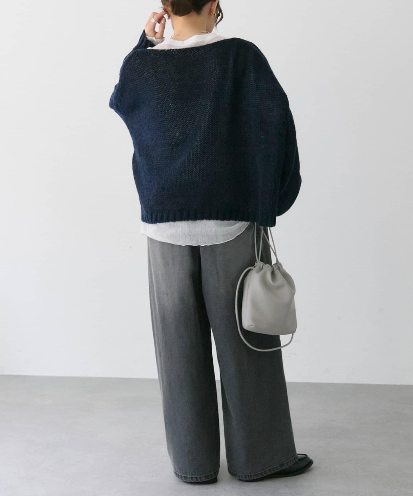 3G水滴天竺針織套頭衫