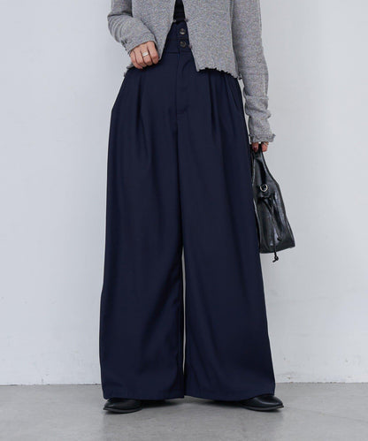 【2尺碼可選/適合身材嬌小】B滾邊高腰長褲