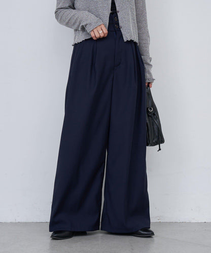 【2尺碼可選/適合身材嬌小】B滾邊高腰長褲