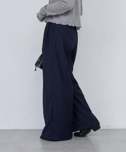 【2尺碼可選/適合身材嬌小】B滾邊高腰長褲