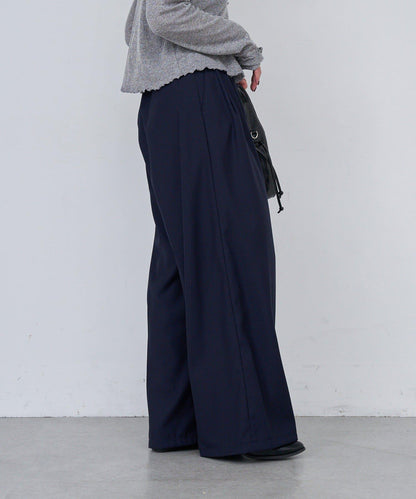 【2尺碼可選/適合身材嬌小】B滾邊高腰長褲