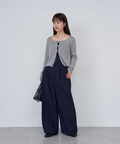 【2尺碼可選/適合身材嬌小】B滾邊高腰長褲