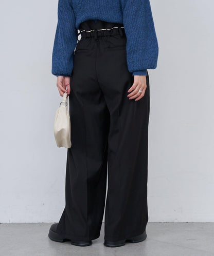 【2尺碼可選/適合身材嬌小】B滾邊高腰長褲