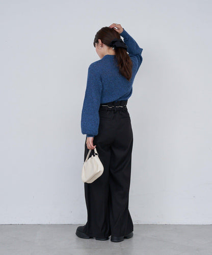 【2尺碼可選/適合身材嬌小】B滾邊高腰長褲