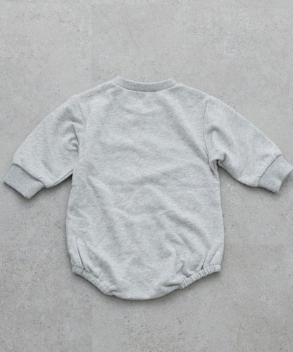 【BABY】標誌刺繡衛衣連體衣