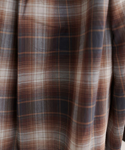 連帽長款開衫襯衫