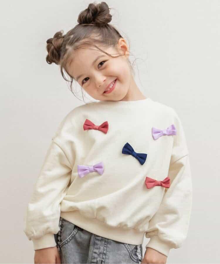 蝴蝶結裝飾衛衣