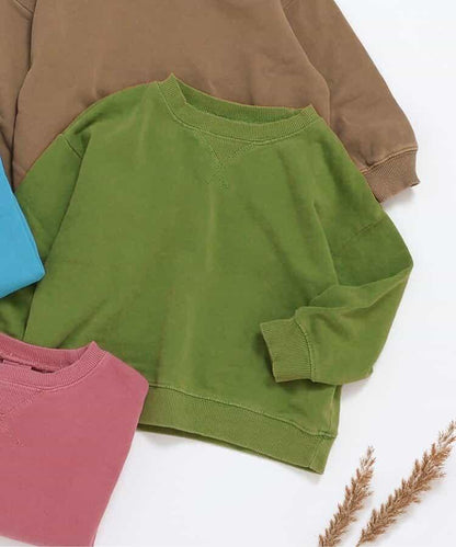 多色可選成品染色衛衣