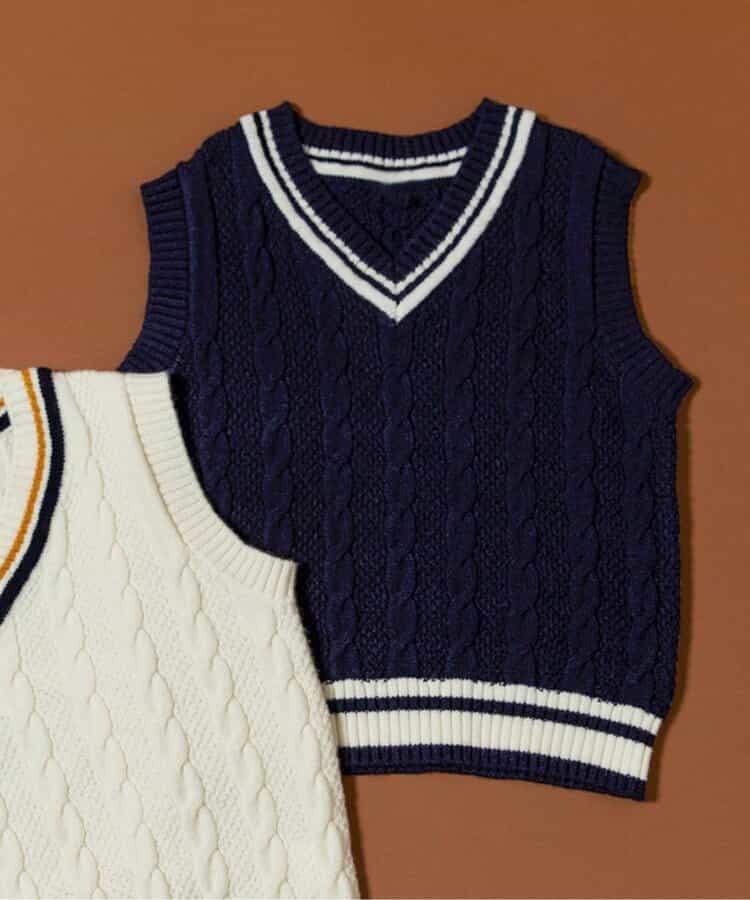 【可水洗】正式針織背心