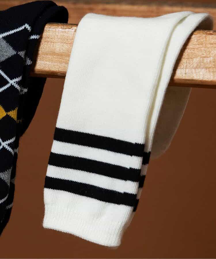 民族風圖案圈圈紗襪