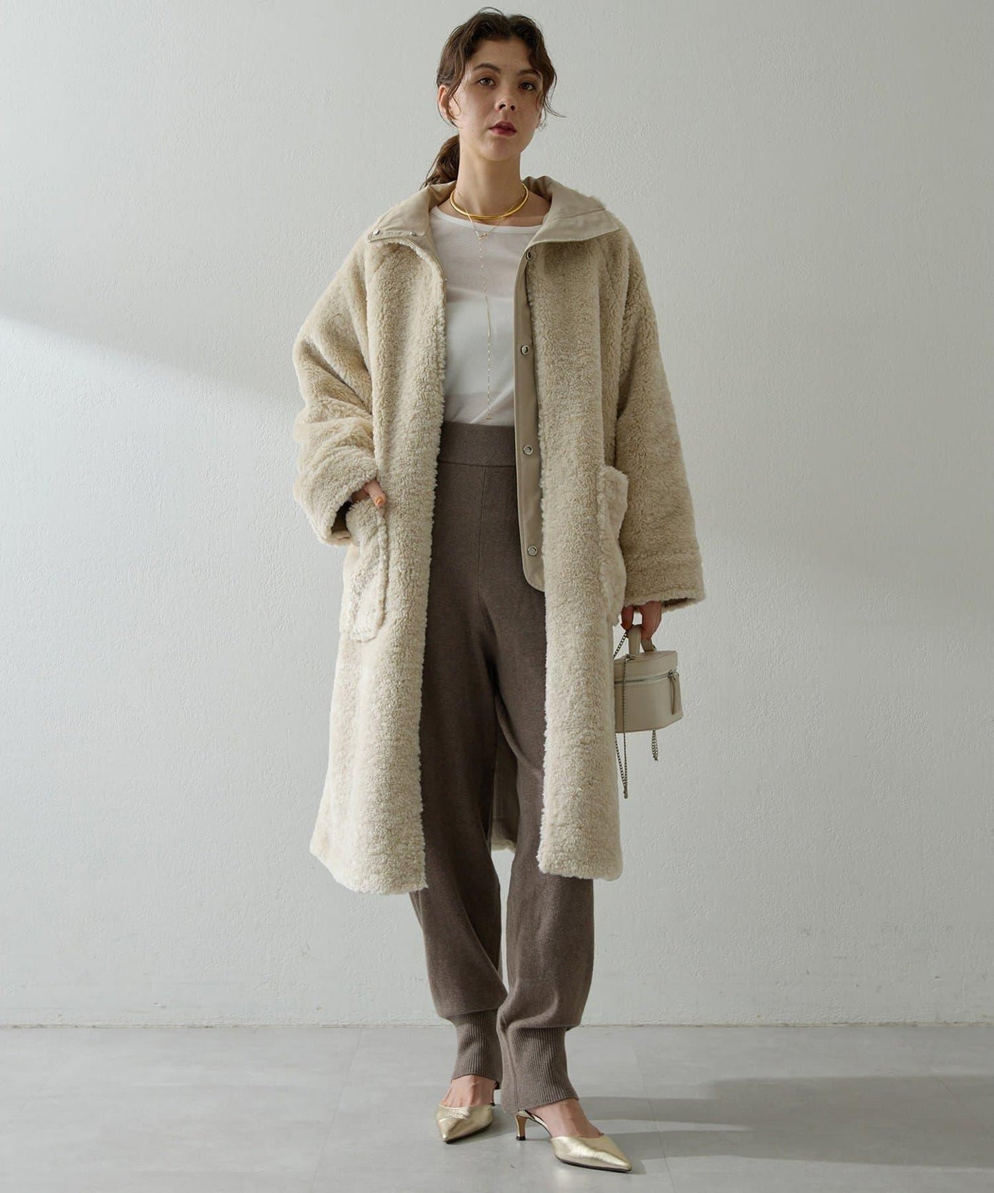 羊毛/羊絨針織褲