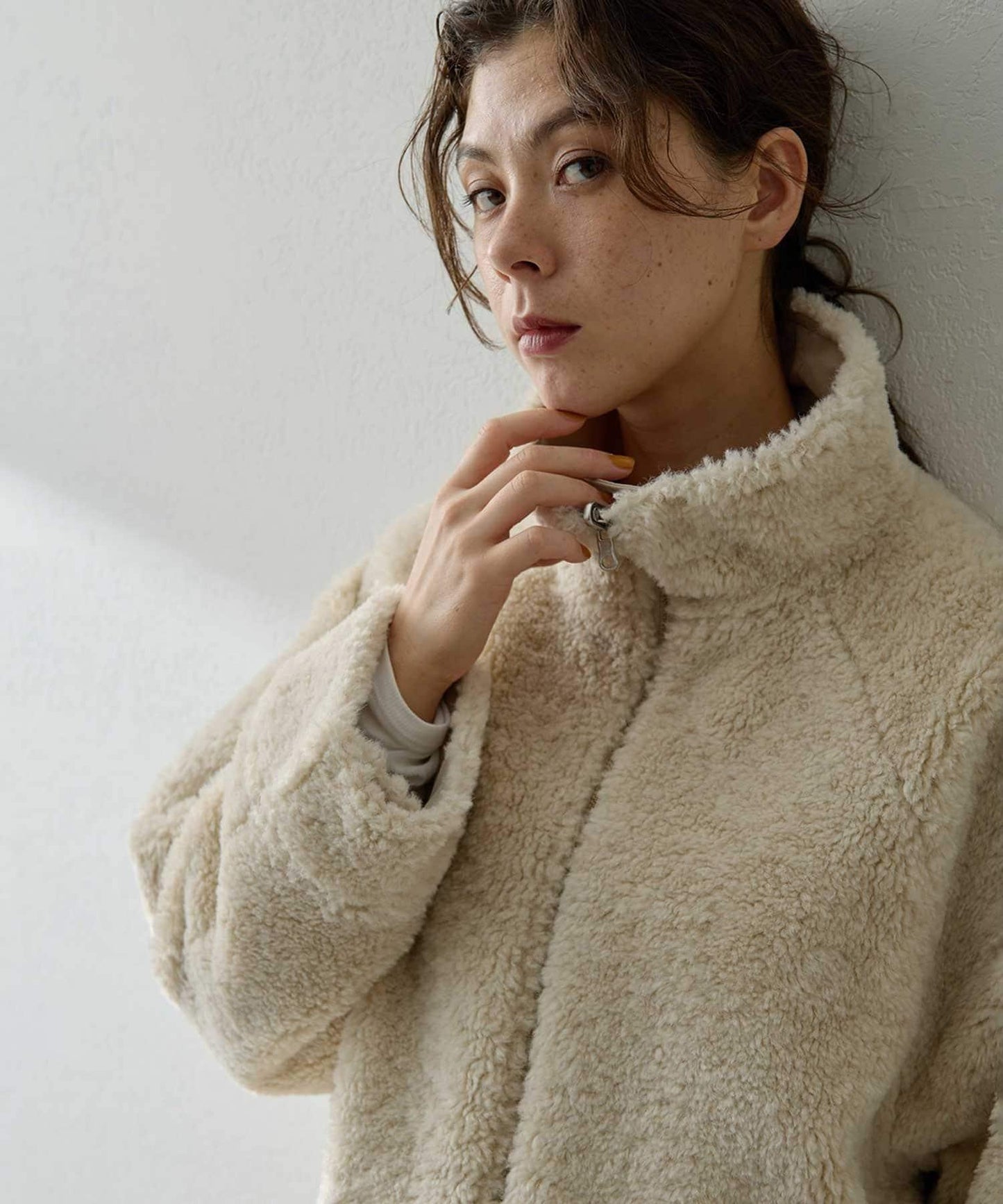 可雙面穿羊羔絨大衣