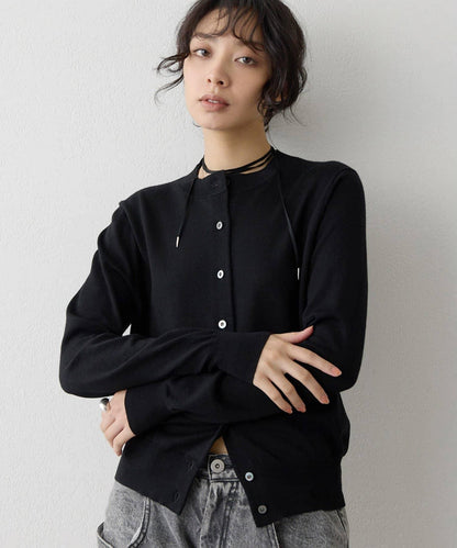 16G羊毛針織開衫