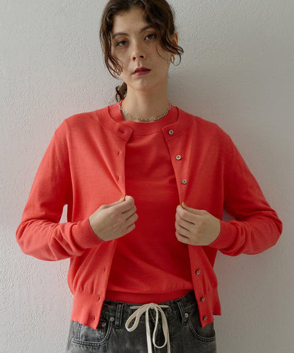 16G羊毛針織開衫