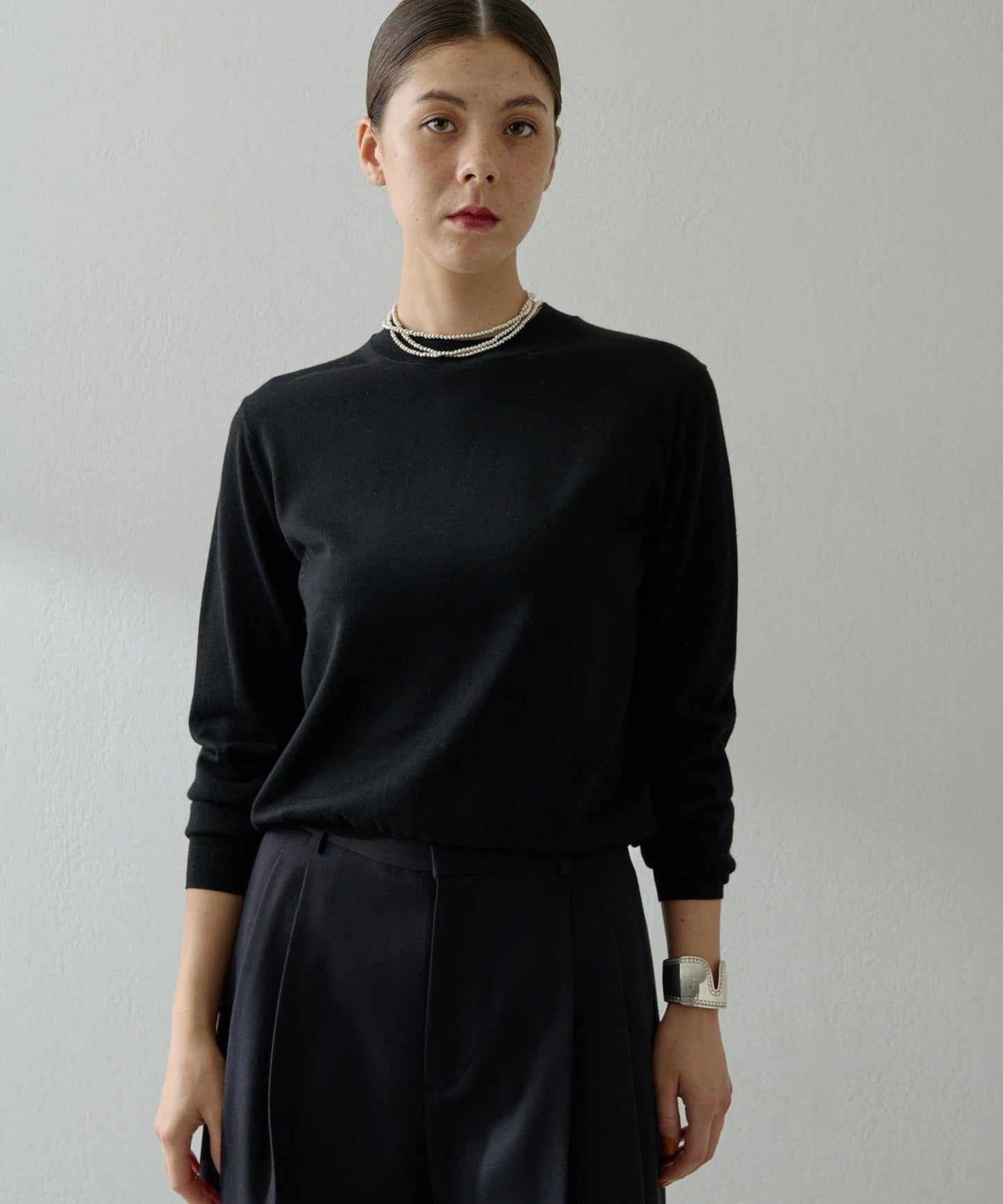 16G羊毛針織套頭衫