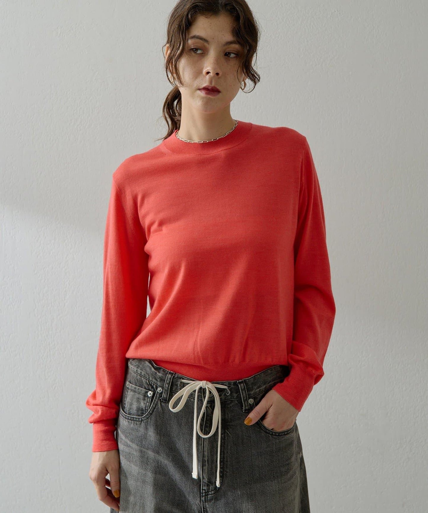 16G羊毛針織套頭衫