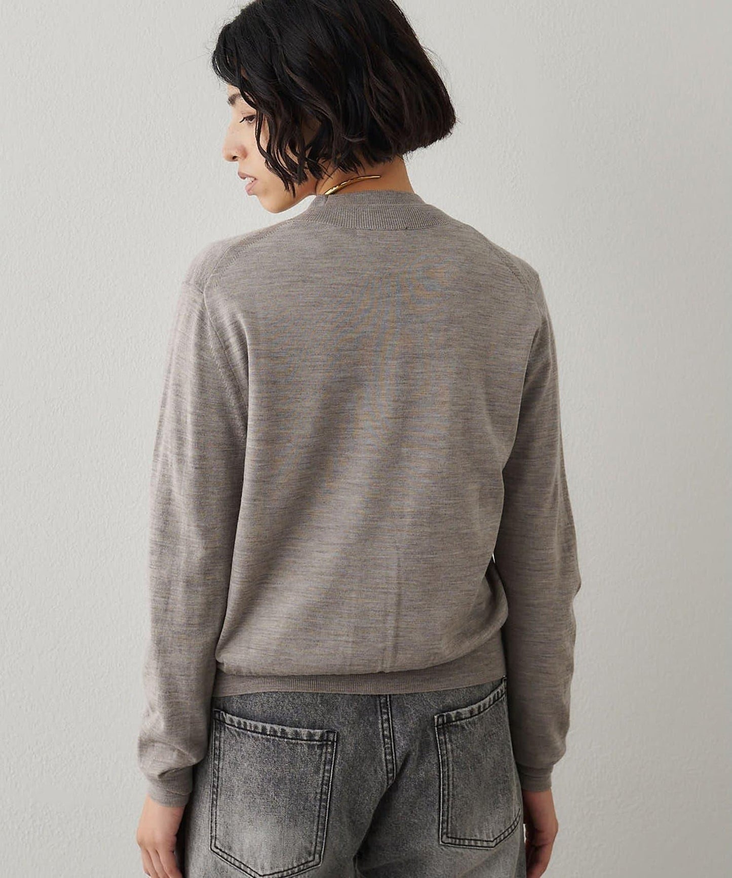 16G羊毛針織開衫