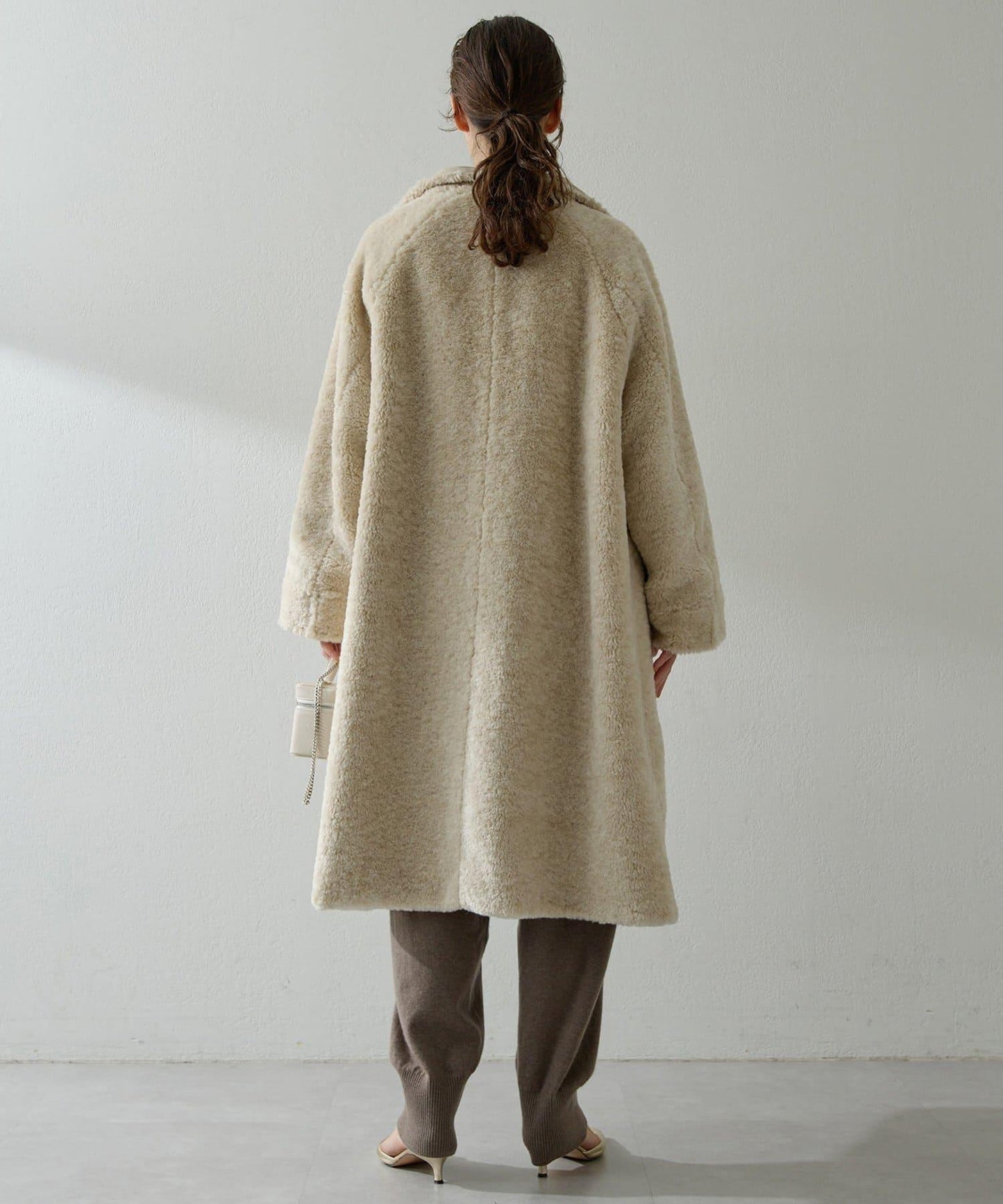 可雙面穿羊羔絨大衣