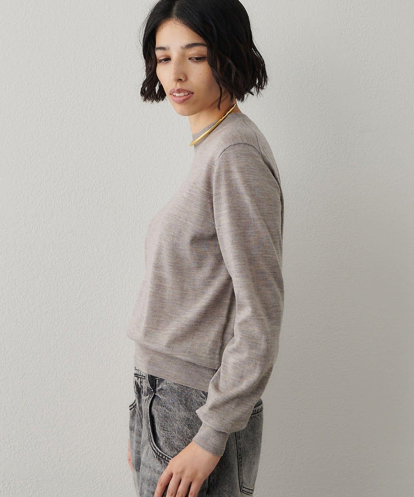 16G羊毛針織套頭衫