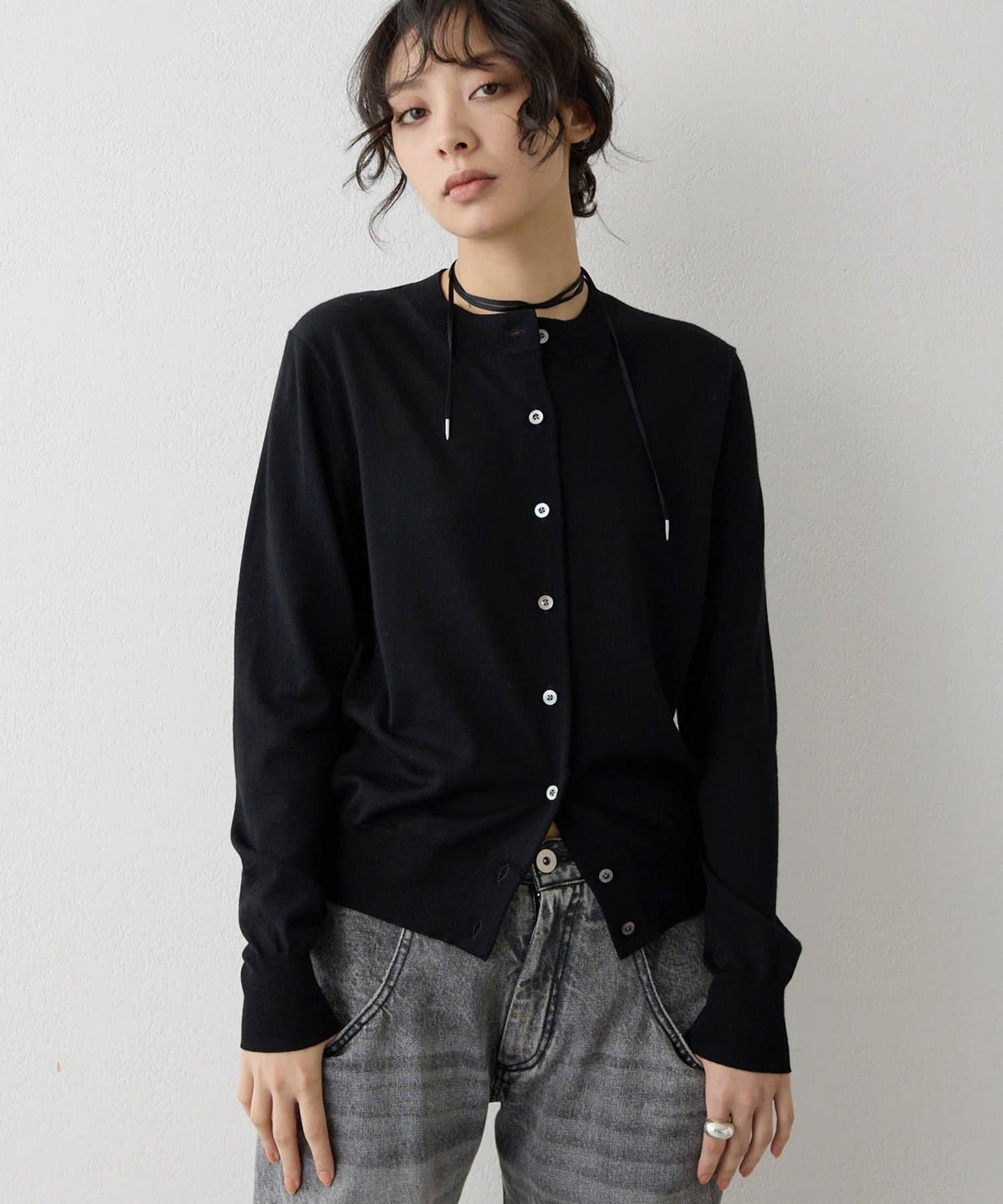 16G羊毛針織開衫