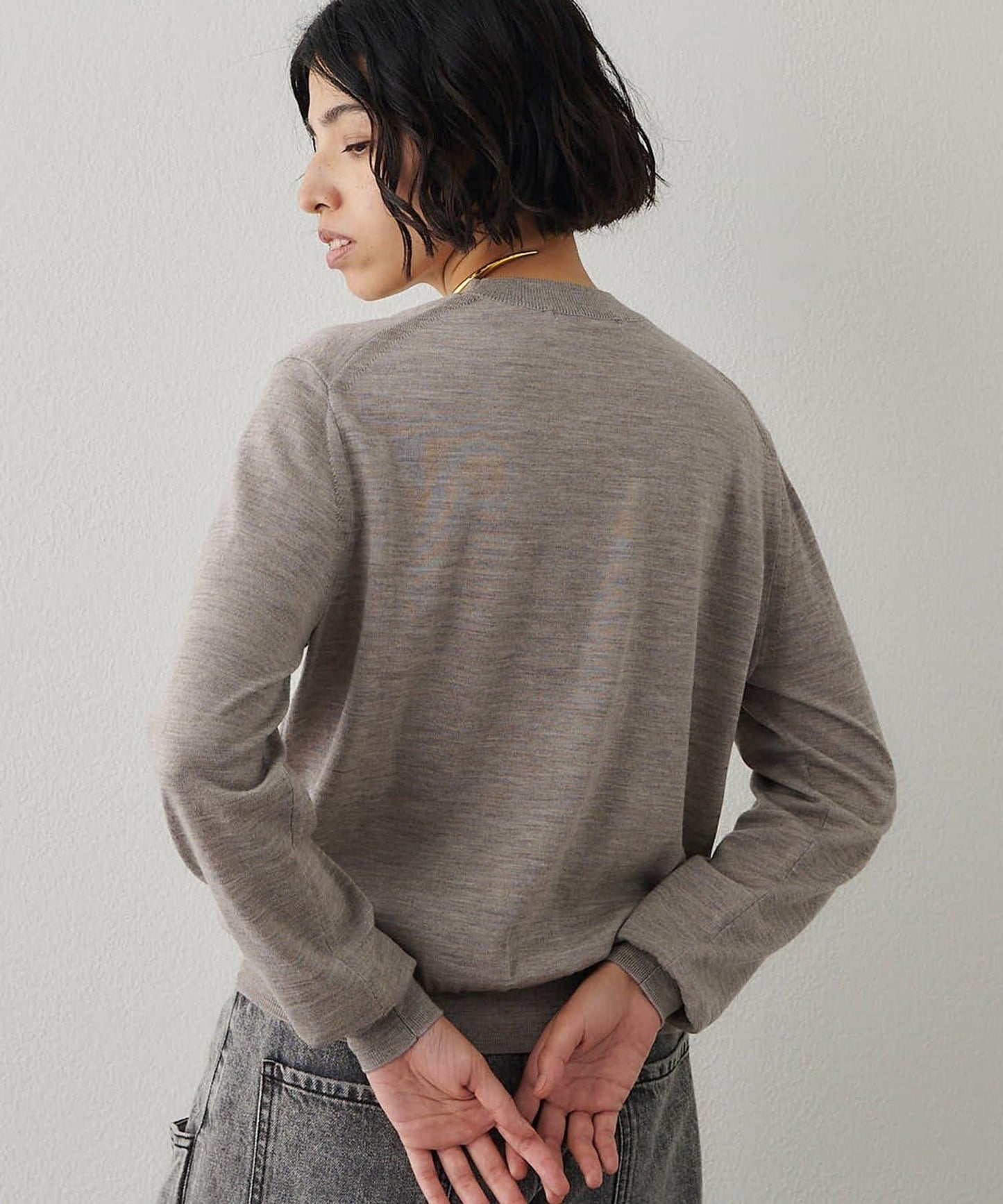 16G羊毛針織套頭衫