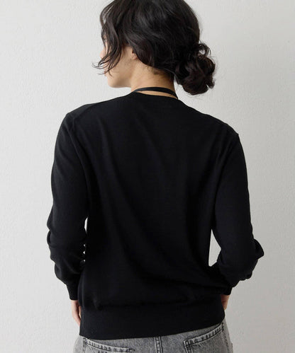 16G羊毛針織開衫