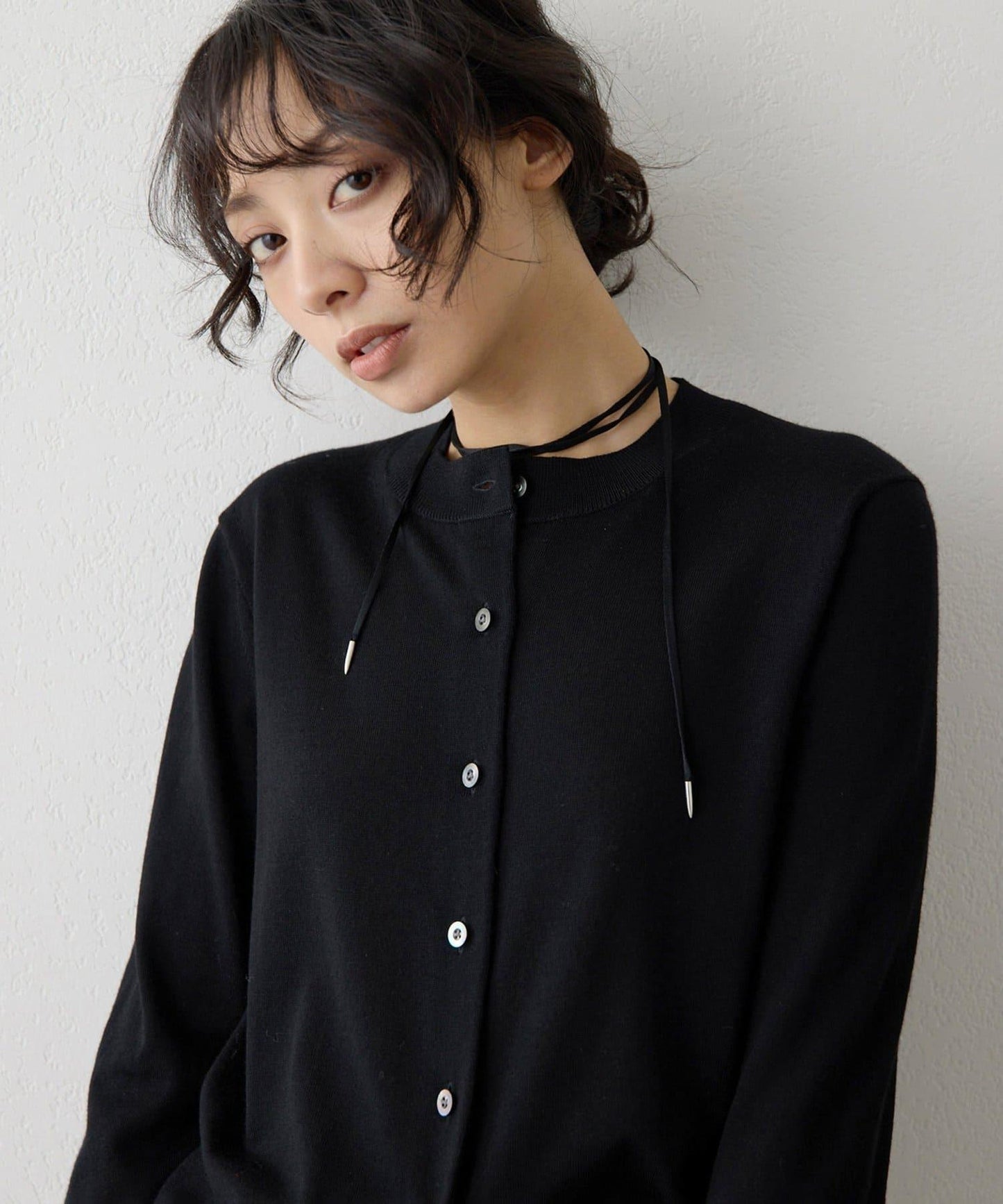 16G羊毛針織開衫