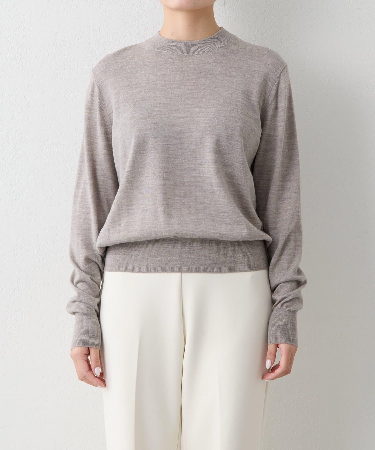 16G羊毛針織套頭衫