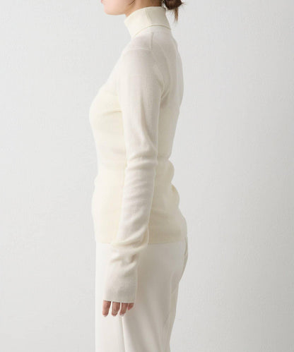 柔軟羅紋高領衫