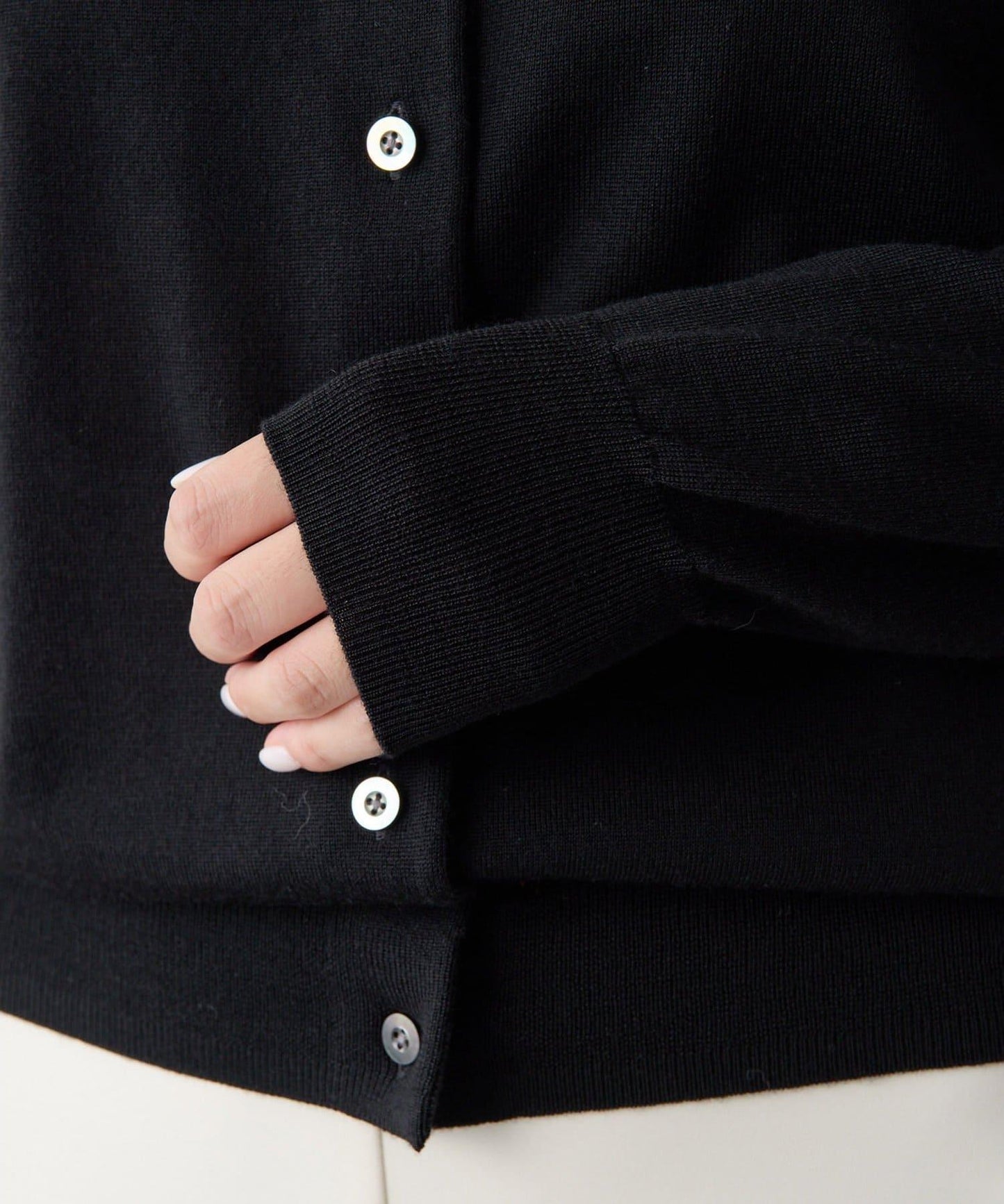 16G羊毛針織開衫