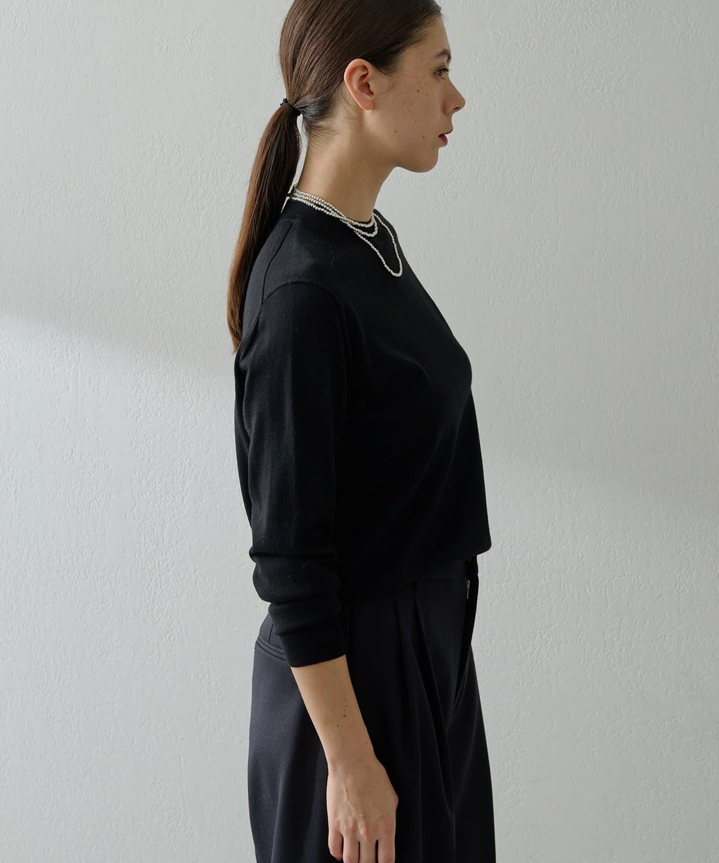 16G羊毛針織套頭衫