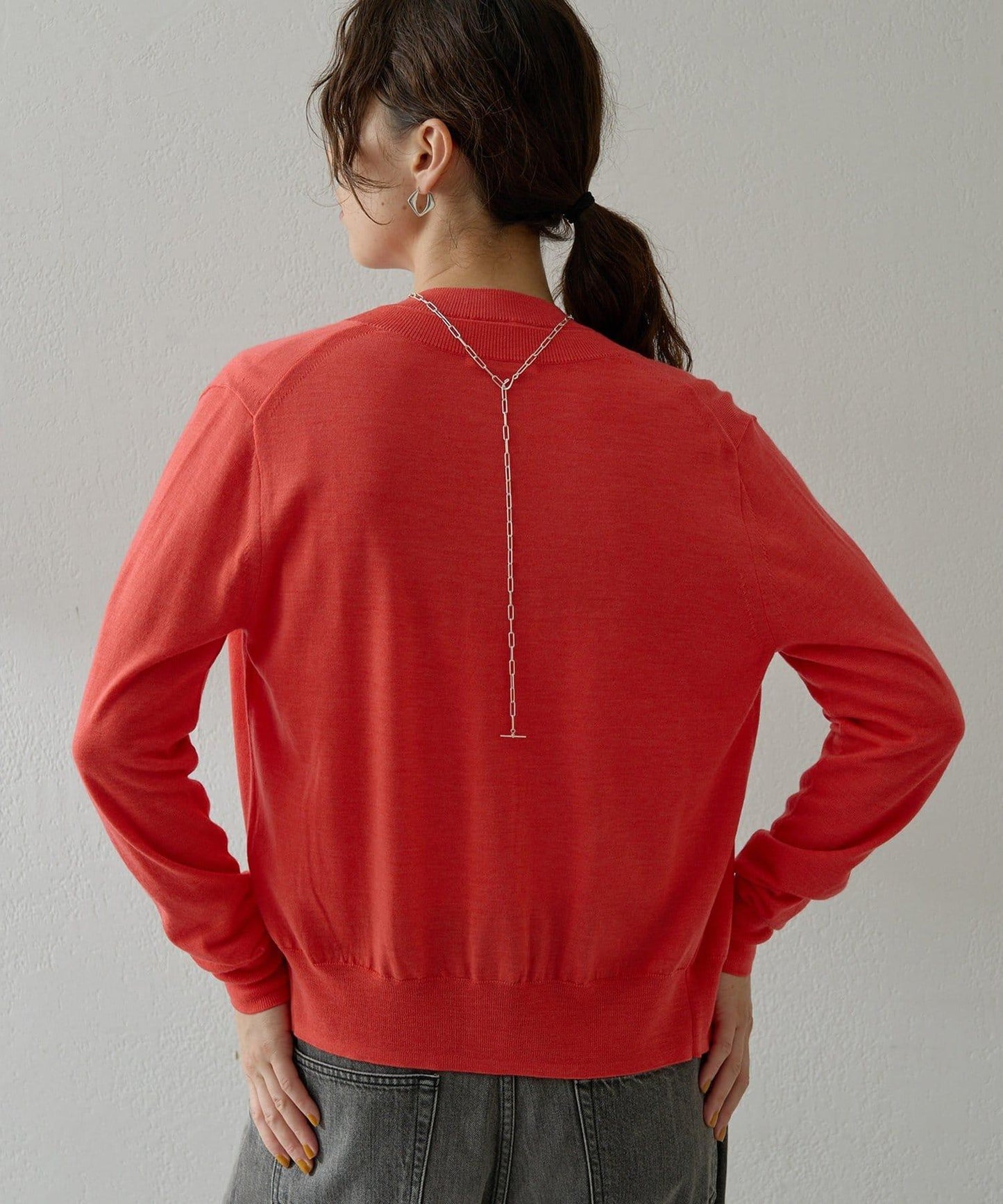 16G羊毛針織開衫