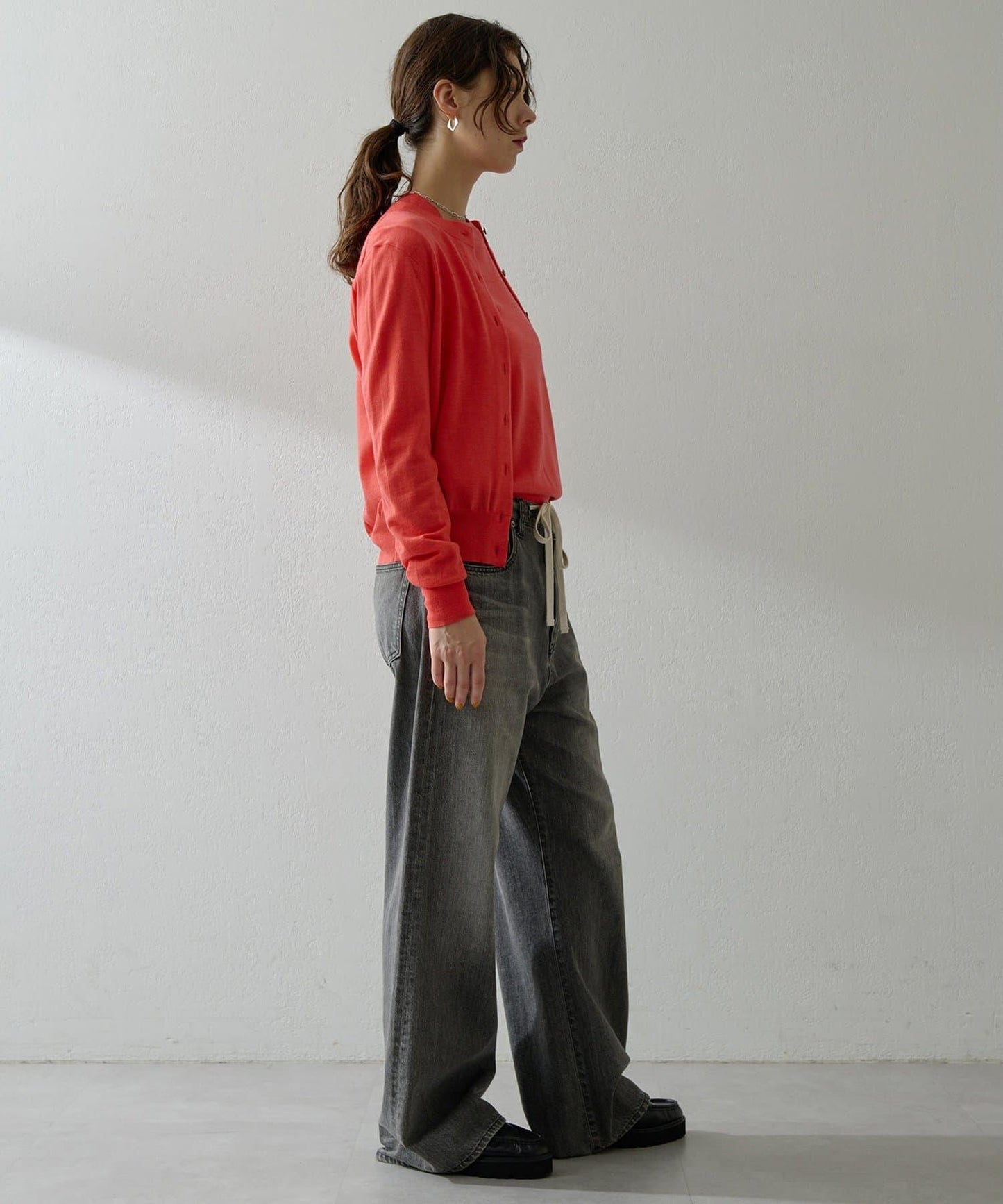 16G羊毛針織開衫