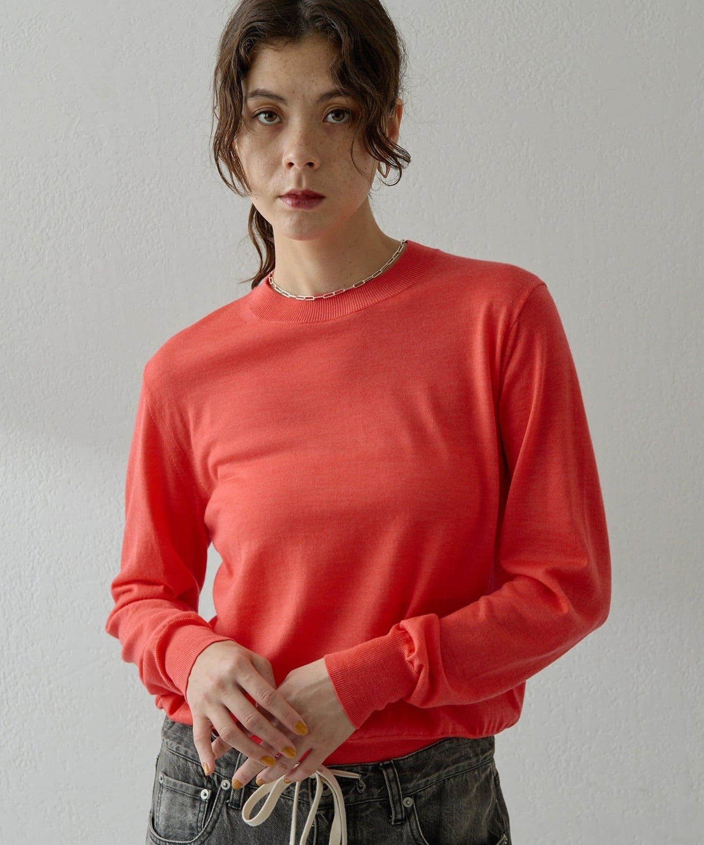 16G羊毛針織套頭衫