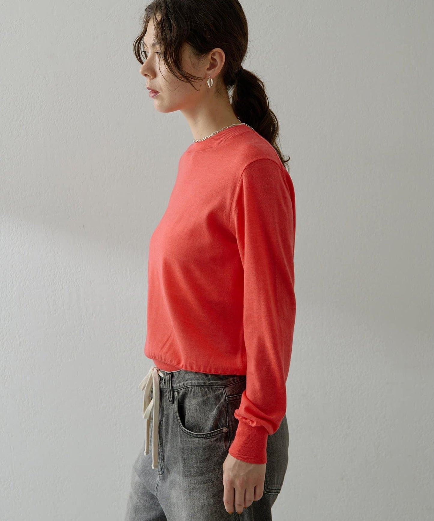 16G羊毛針織套頭衫