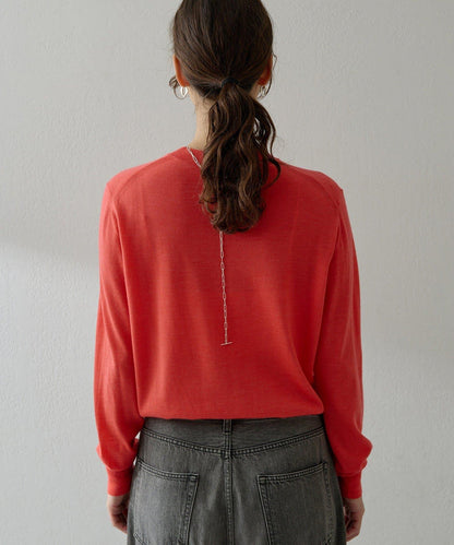 16G羊毛針織套頭衫