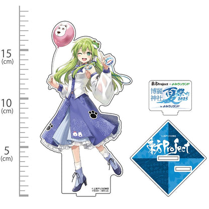 《東方Project》東風谷早苗 亞克力立牌 遊樂園2025 插畫:えれっと