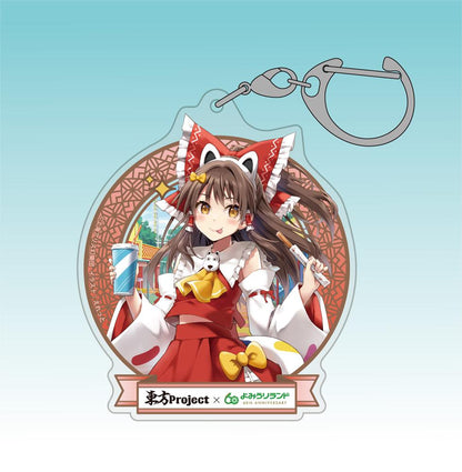 《東方Project》博麗靈夢 亞克力多功能鑰匙扣 遊樂園限定Ver. 插畫:えれっと