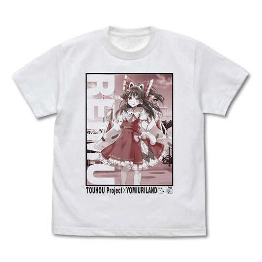 《東方Project》 M碼 博麗靈夢 T恤 遊樂園限定版 插畫:えれっと/白色
