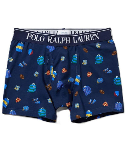 【POLO RALPH LAUREN】拼接圖案男士平角內褲