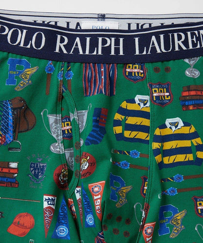 【POLO RALPH LAUREN】拼接圖案男士平角內褲