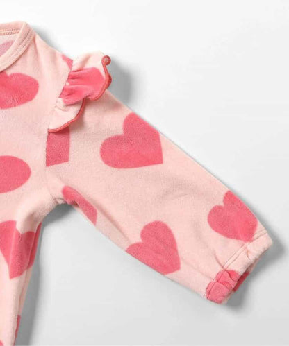 GIRLS天鵝絨連體衣