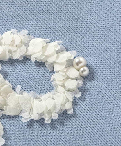 女孩圖案衛衣風格T恤